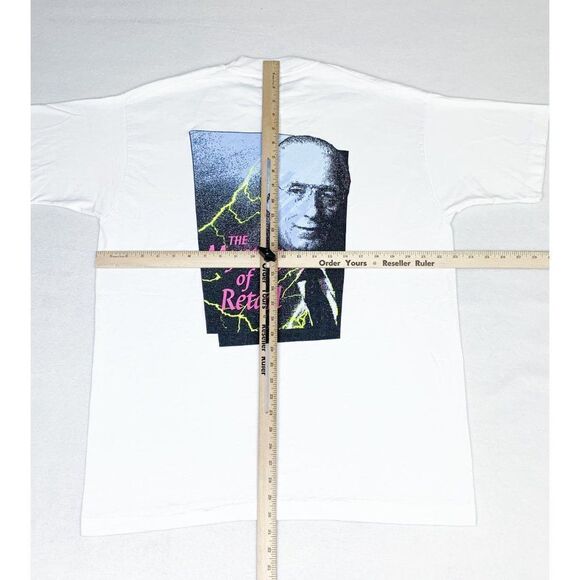 Vintage 1995 Meijer Outlook T-Shirt White XL Grocery Store The Mystery of Retail - Picture 7 of 10